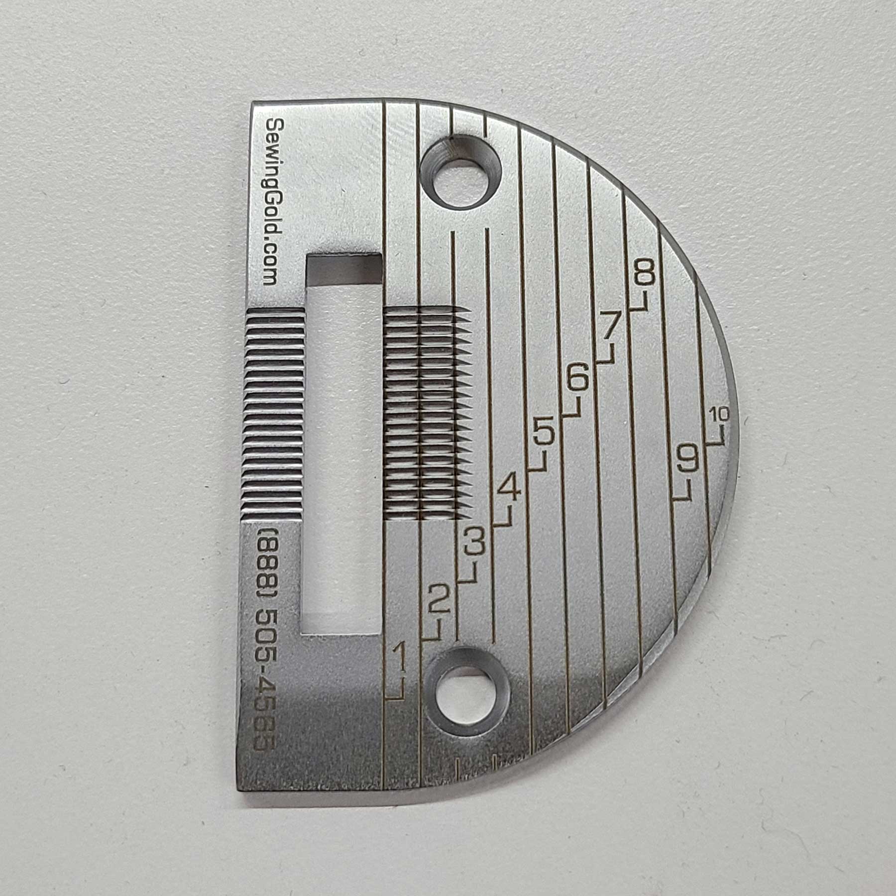 Seiko STH-8BLD-3 throat plate with measurements - Sewing Gold %