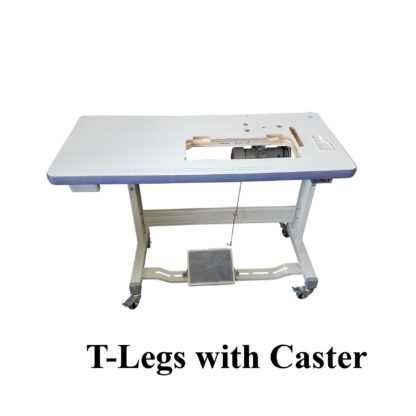 T-Leg stand with casters