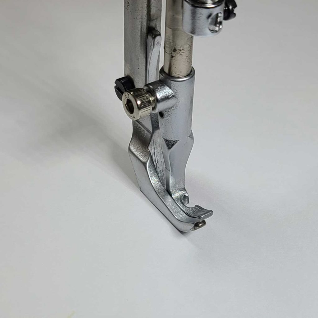 Left toe zipper foot for walking foot with smooth bottom Sewing Gold