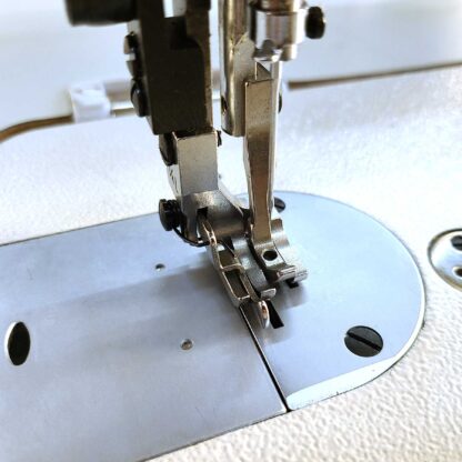 Left side guide foot for top and bottom feed, walking foot sewing machine